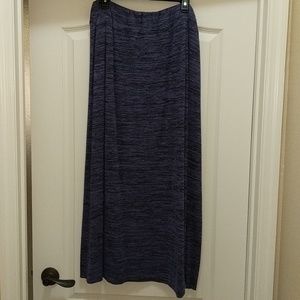 Purple Maxi skirt